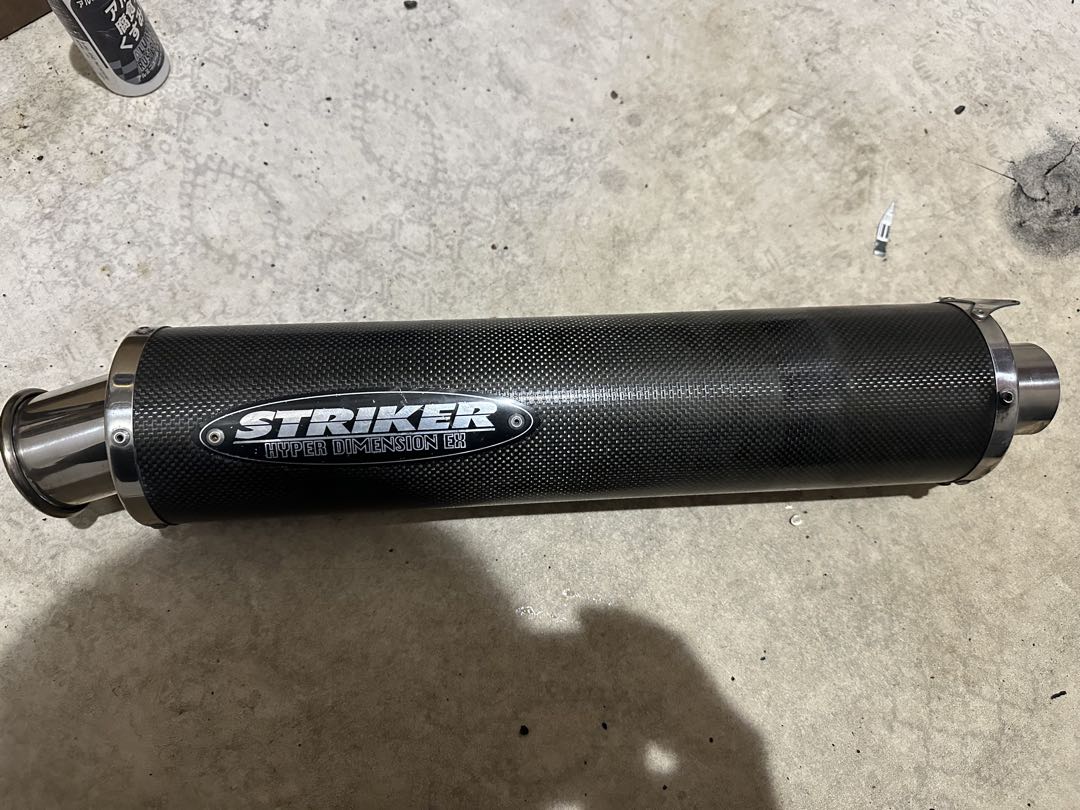 ストライカー スリップオン マフラー サイレンサー 50.8 楽天市場】汎用スラッシュカットサイレンサー スリップオンマフラー