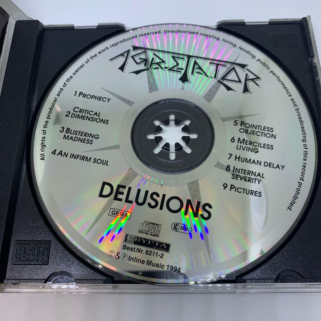 Agretator Delusions デスメタル 激レア ファーストプレス