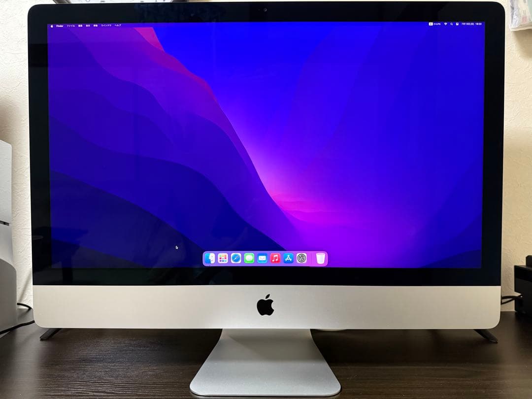 Apple iMac 27インチ　5K 超高速SSDメモリ48G Apple 27