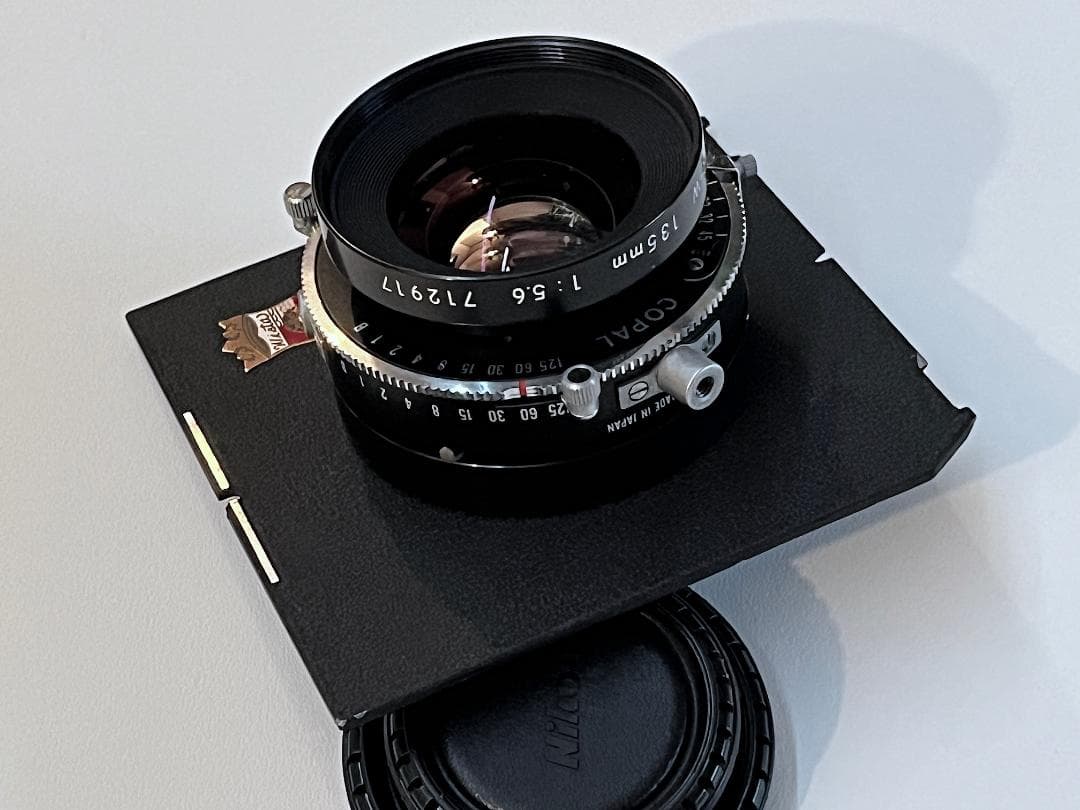 NIKKOR-W 135mm 1:5.6 WISTA用COPALシャッタ−