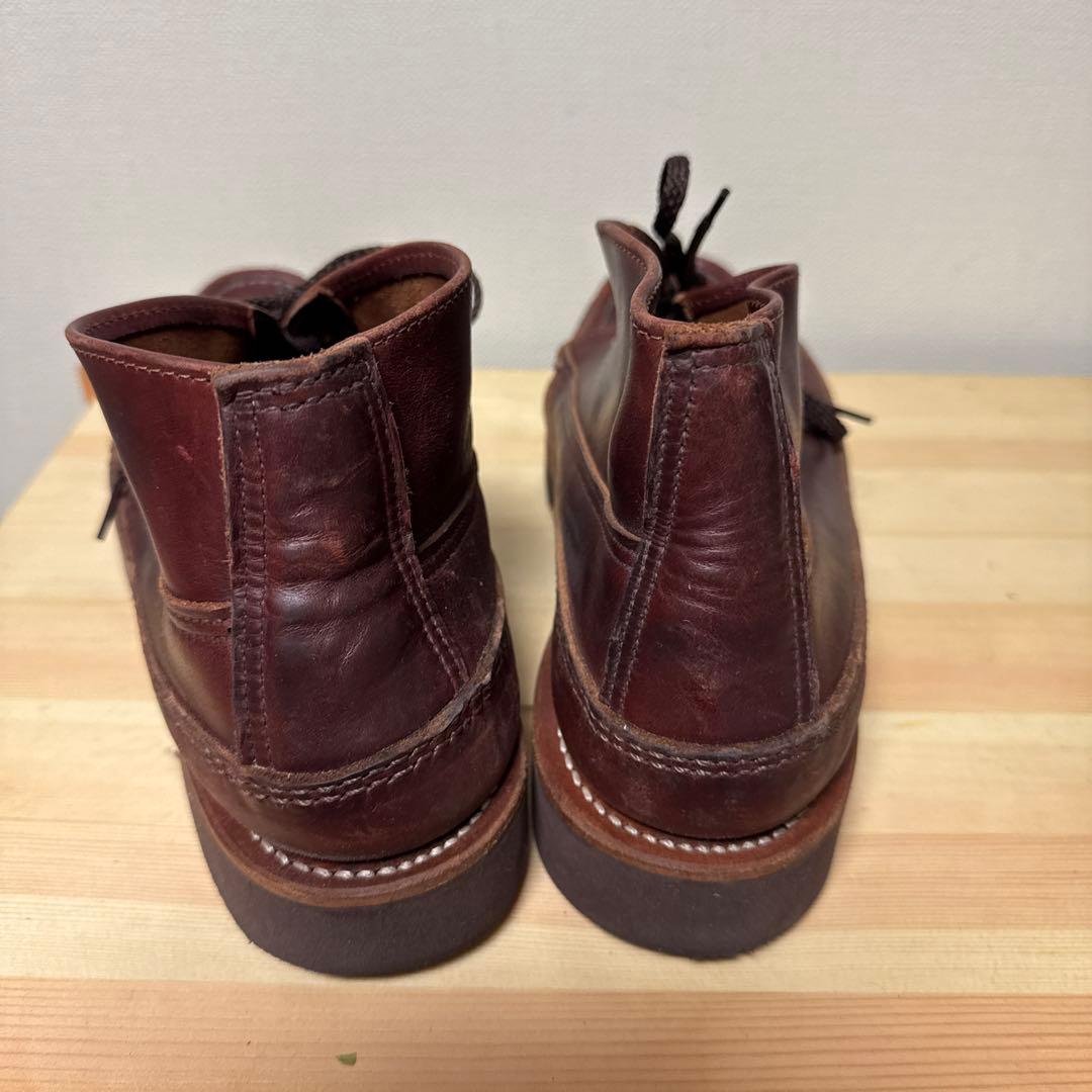 Russell Moccasin 946 D44 ブラウン ワークブーツ - メルカリ