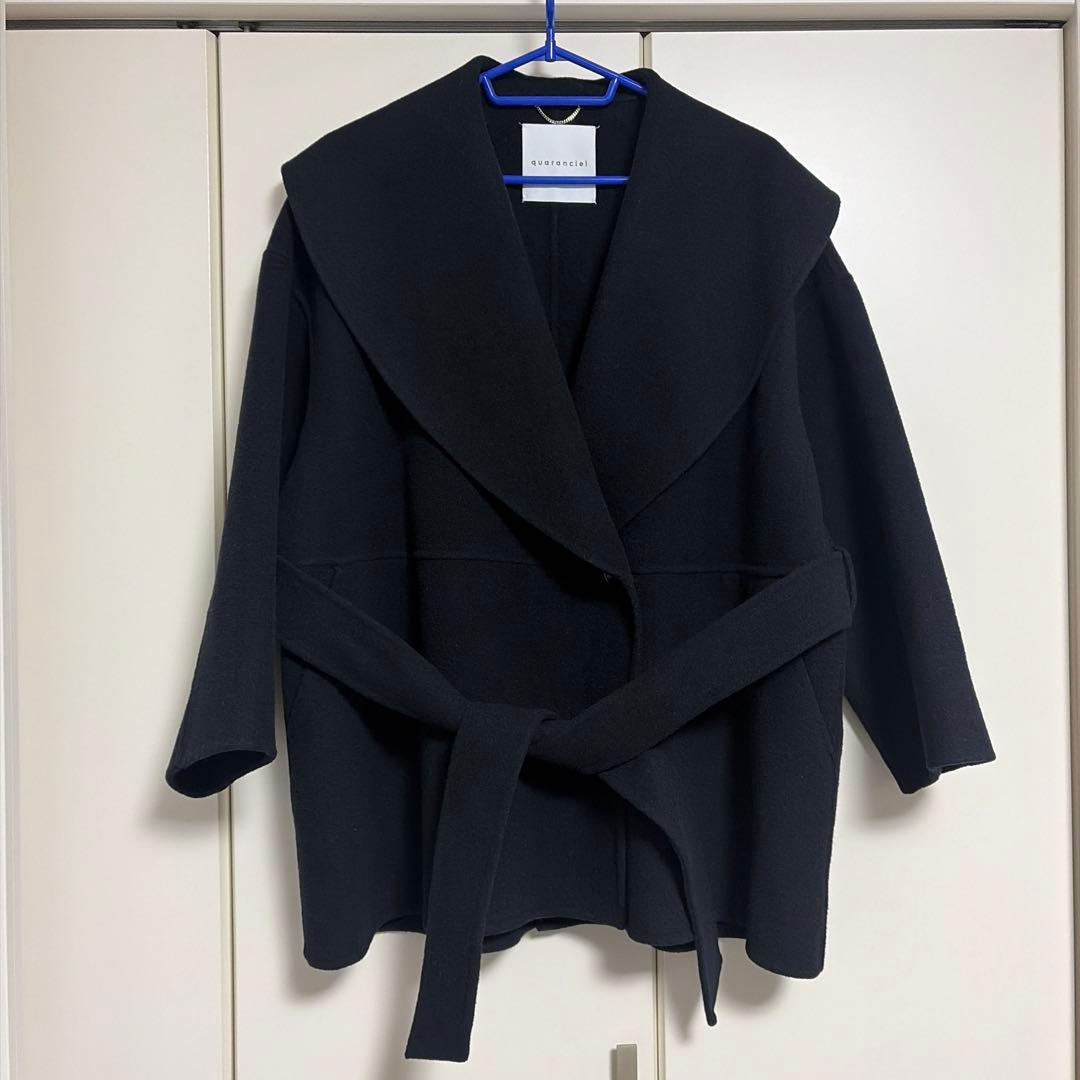 ships quaranciel: 【カランシエル】リバー ケープ コート - メルカリ