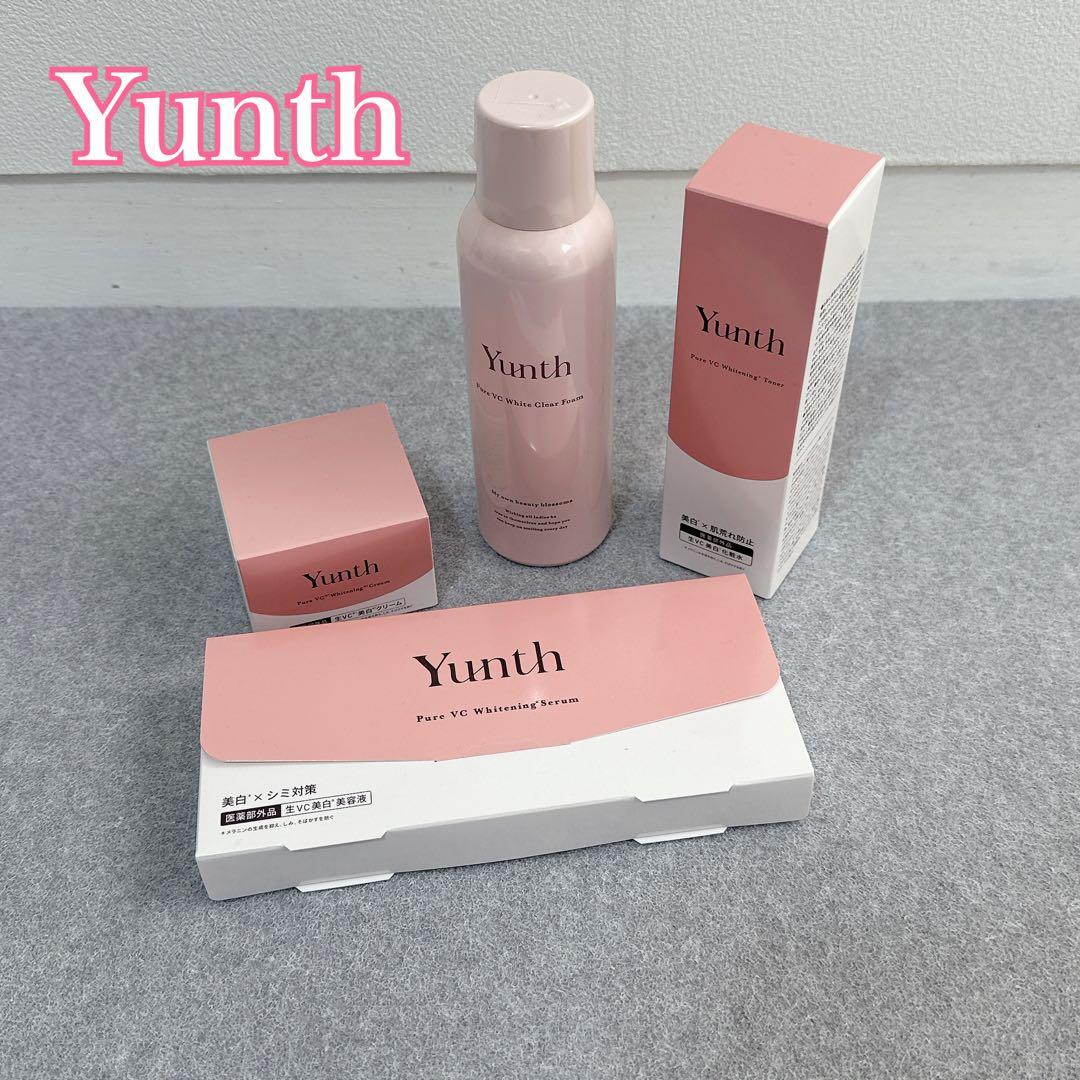新品未開封 Yunth ユンス 美容液 ローション クリーム 洗顔 生VC yunth_111-01