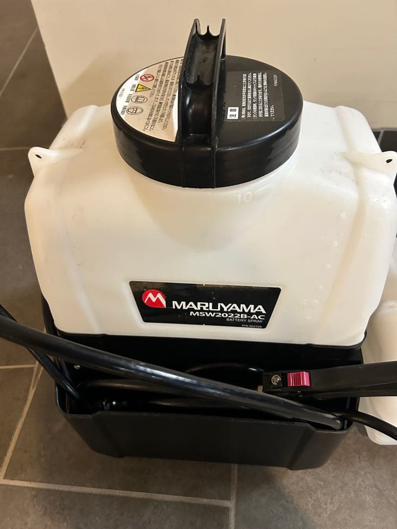 MARUYAMA 高圧洗浄機リンダACジェットスイッチ(MSW2022B-AC)