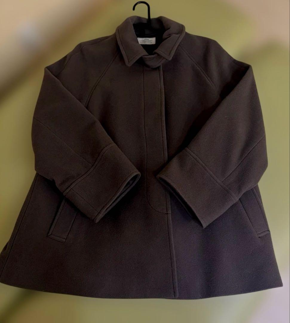 尾州ウールスーパー100Aラインコート ブラウン 38 - メルカリ