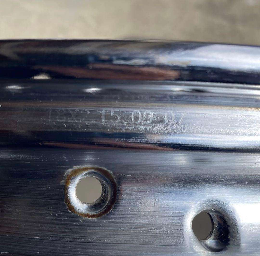 メッキリム 18×2.15 エボ ショベル パン ナックル チョッパー フリスコ