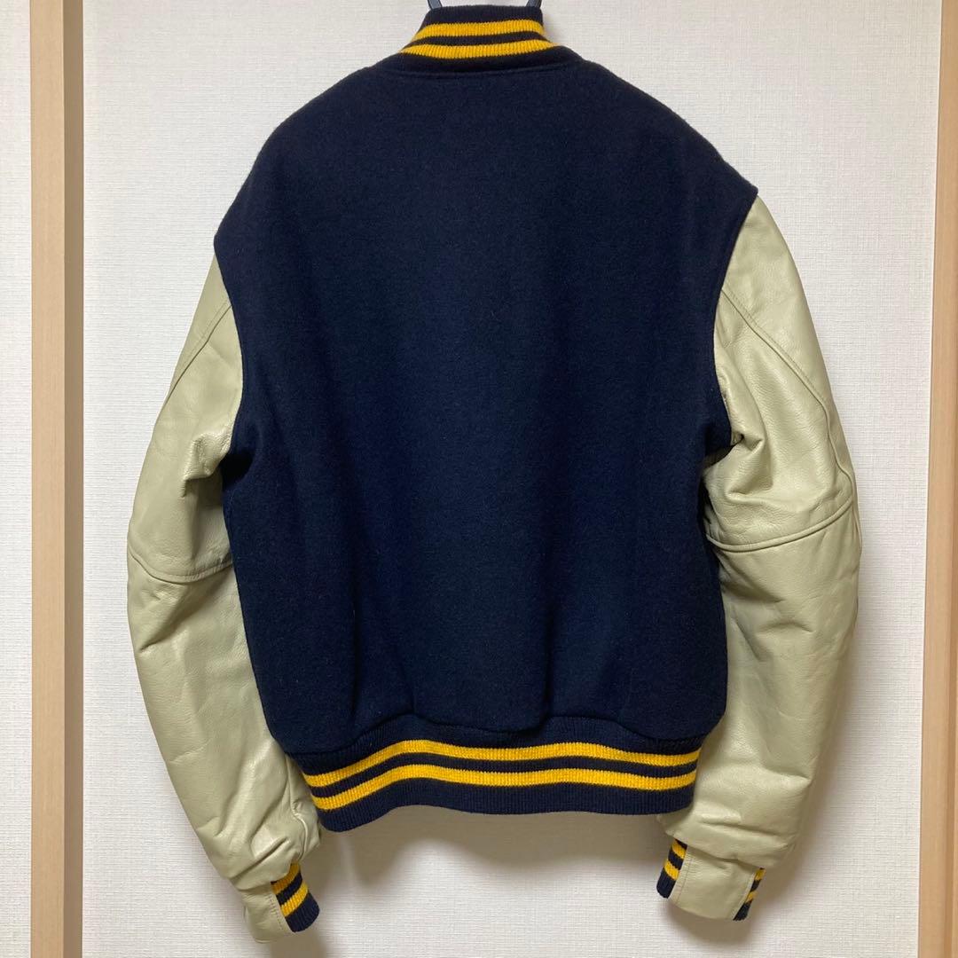 オンライン で 販売ファッション - Golden Bear スタジャン ネイビー