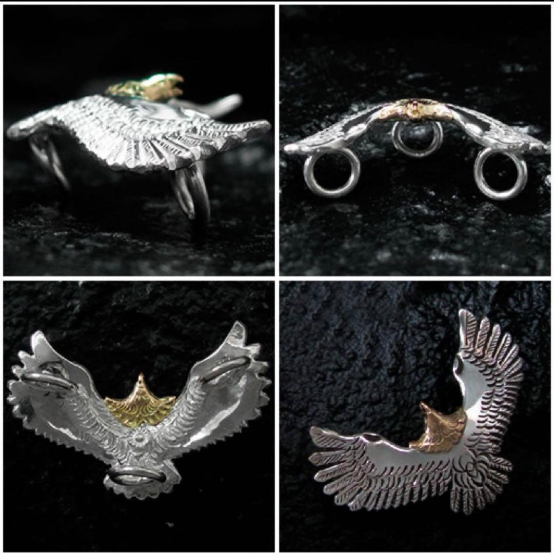 アリゾナフリーダム K18頭金小イーグル ペンダントトップ