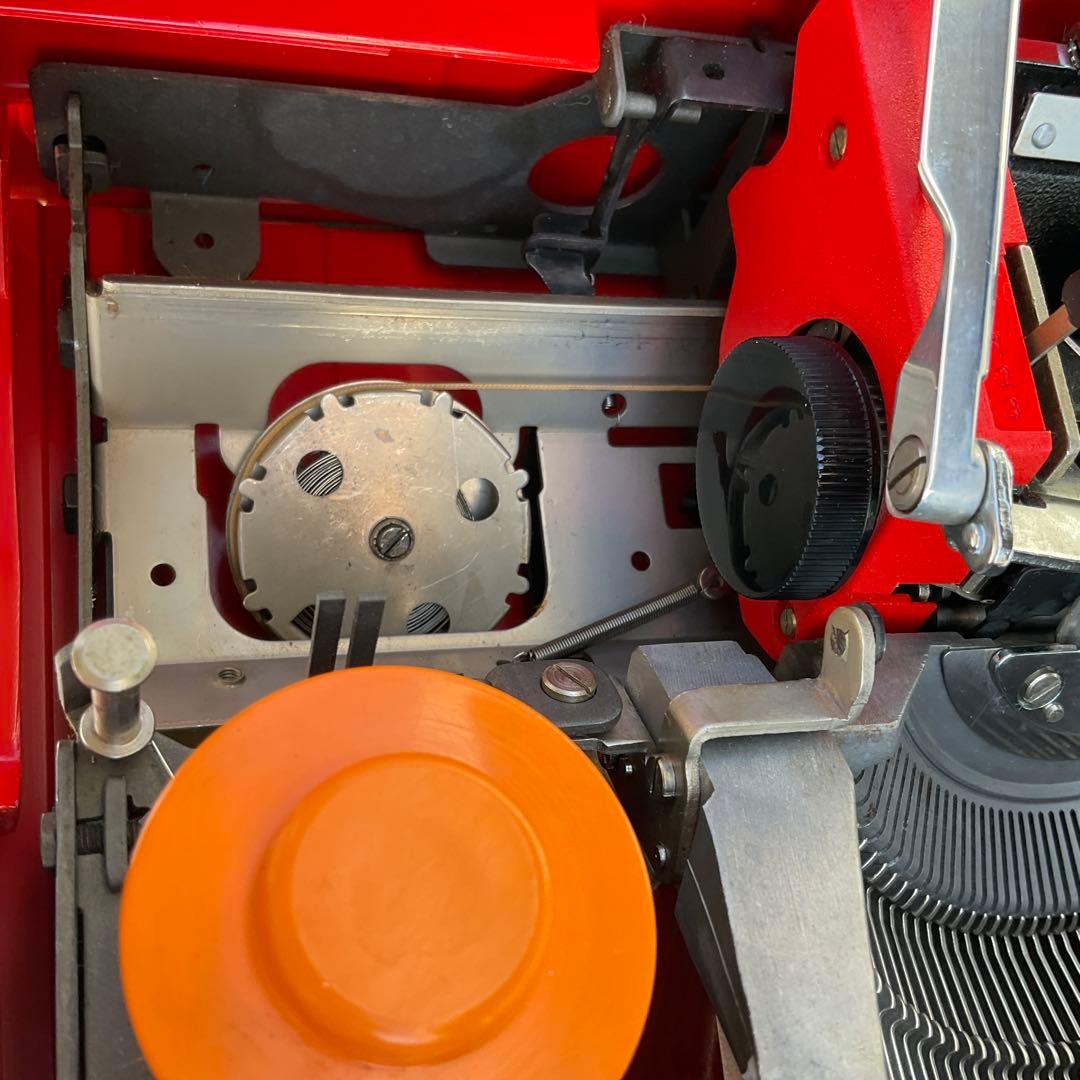 olivetti valentine s 整備済　完動品　中古品　超綺麗