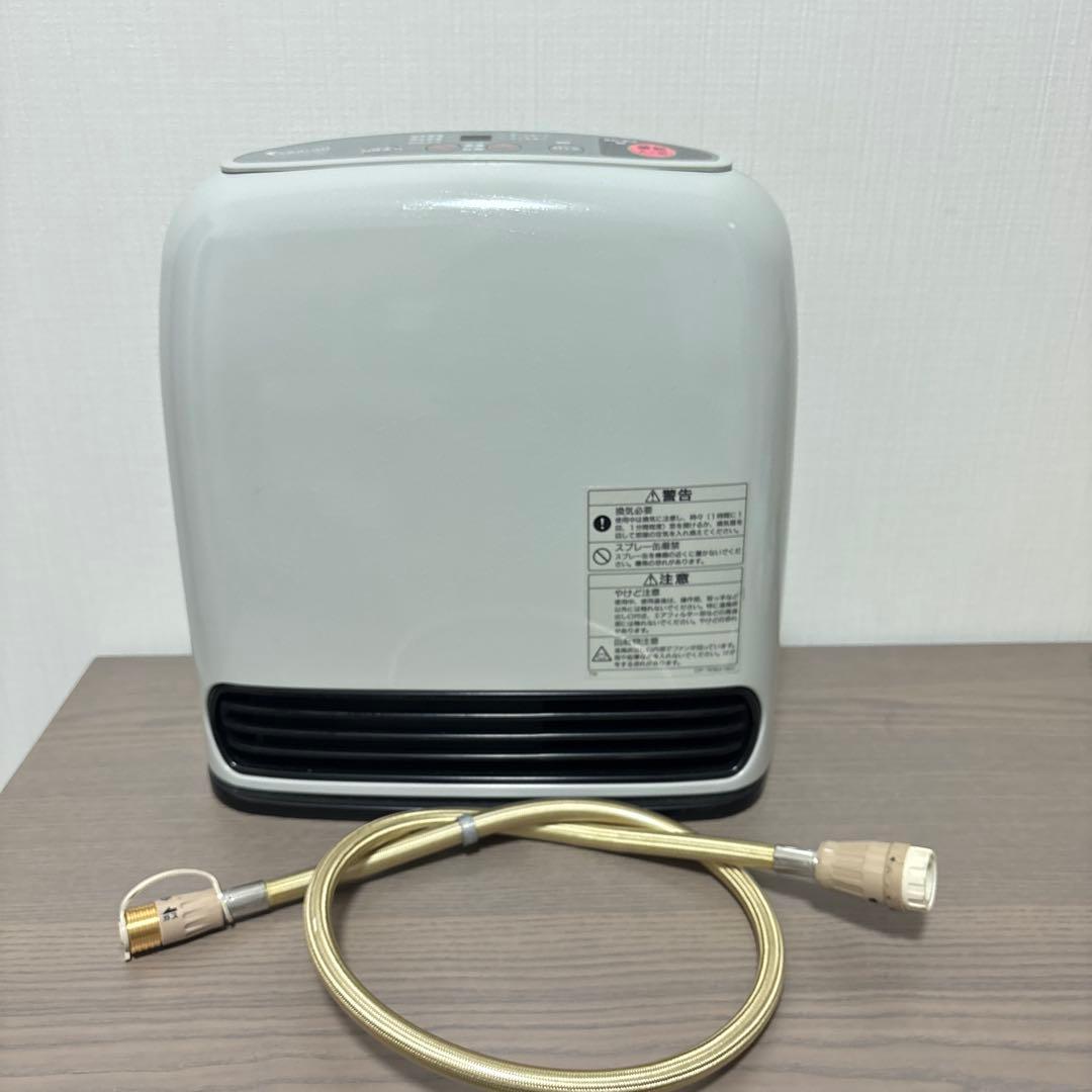 未使用 リンナイ ガスファンヒーター 都市ガス ホース付き - メルカリ