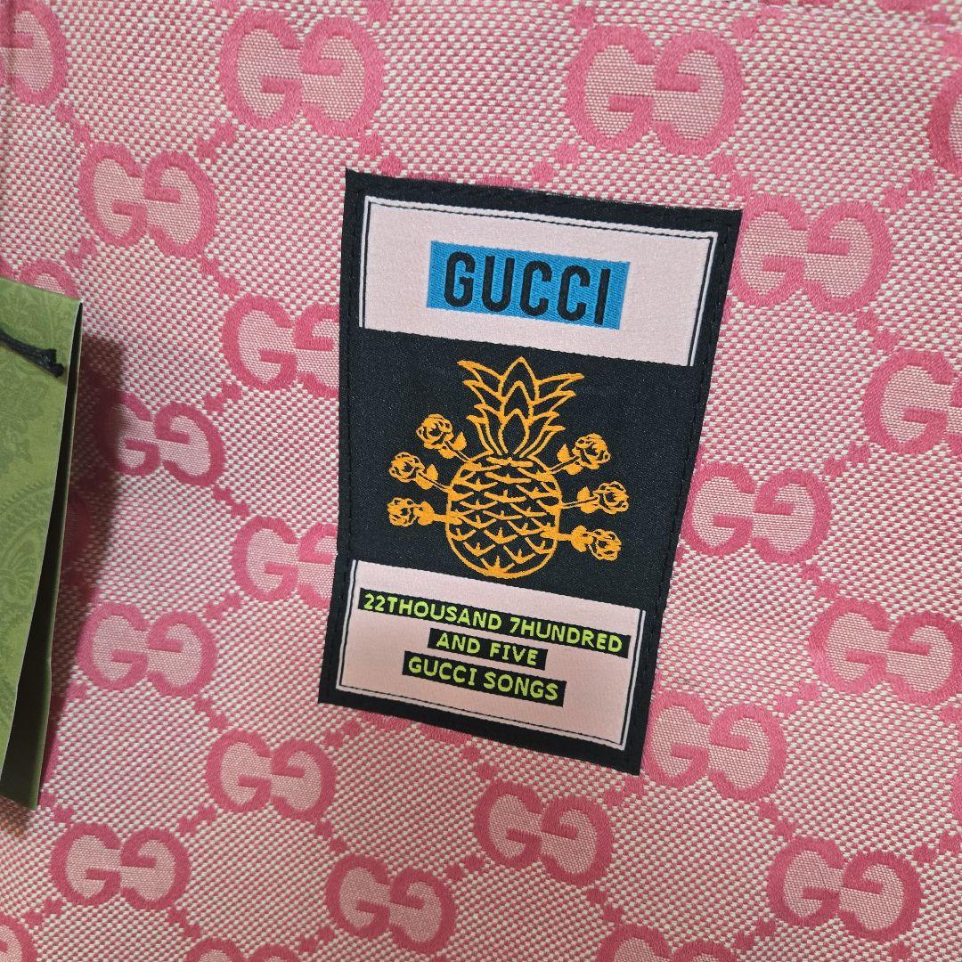 希少！1点のみ！GUCCI トートバッグ ノベルティ ピンク 大容量 - メルカリ