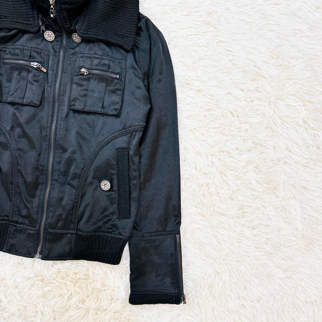 セシルマクビー 2wayジャケット ラインストーンボタン y2k 平成ギャル