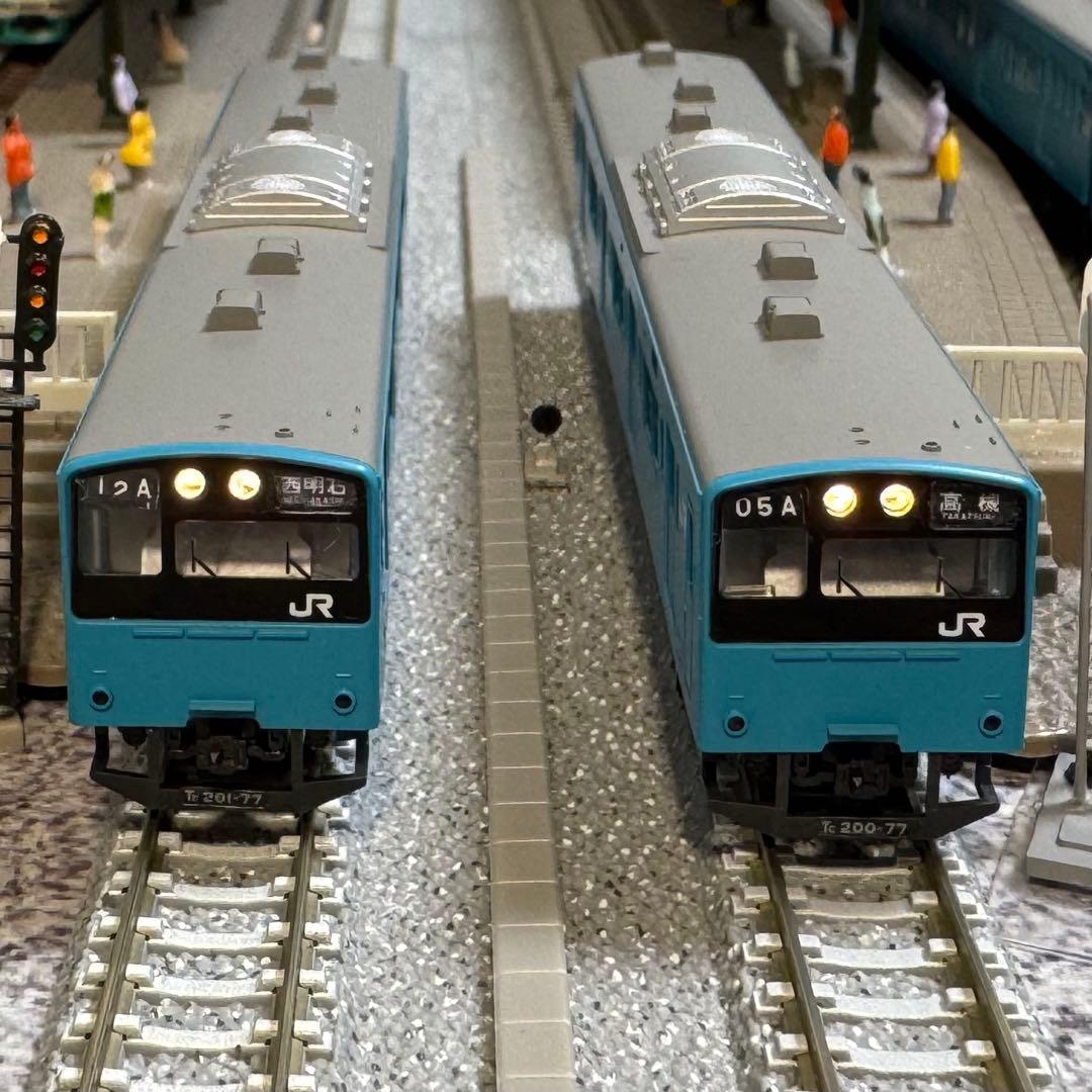 KATO 201系(京阪神緩行線) 7両セット 付属品未使用 鉄道模型 Nゲージ