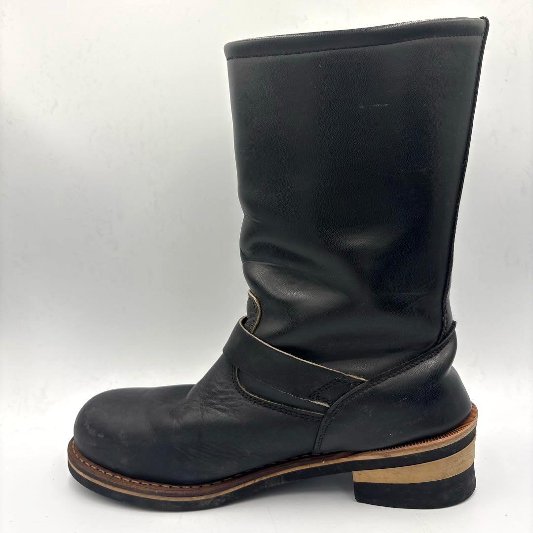 ゴッドアンドブレス エンジニアブーツ【27.5cm】ブラック スチールトゥ