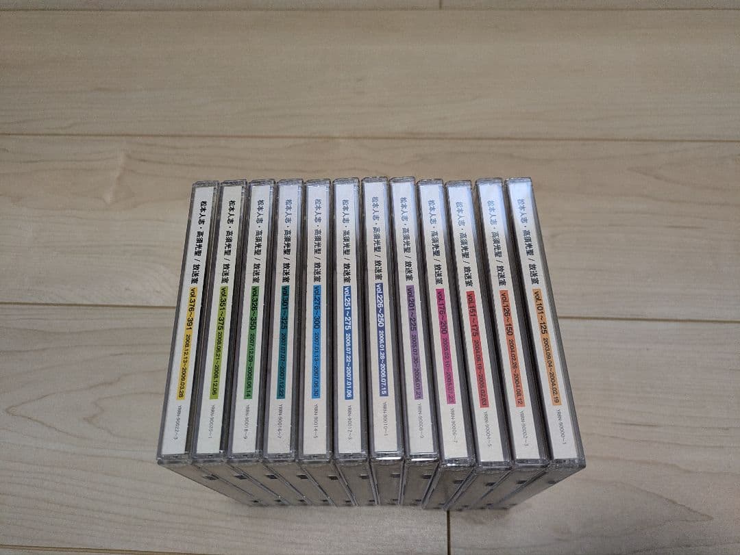 放送室　101〜391　12本　データCD 松本人志