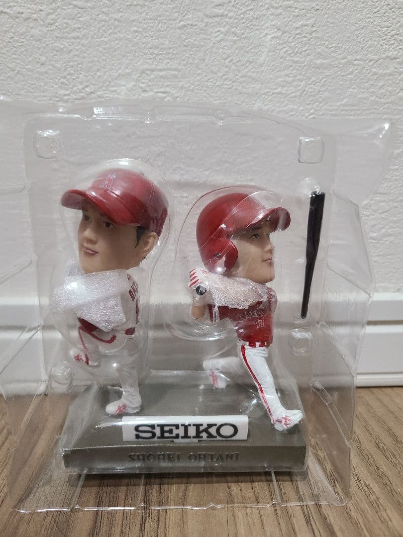SEIKO限定非売品 大谷翔平 ロサンゼルスエンゼルス 二刀流ボブルヘッド