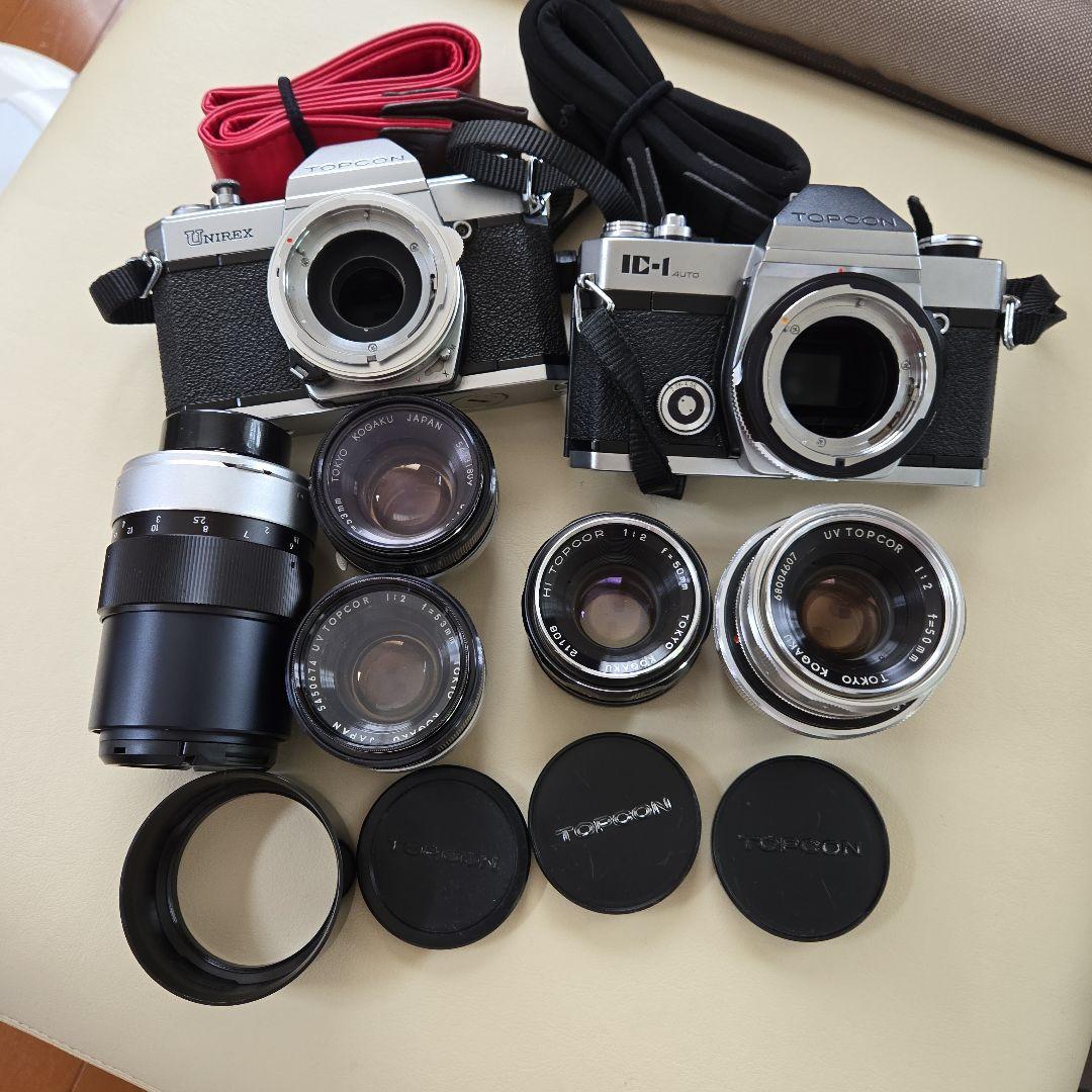 防湿庫保管品】1点1000円台 TOPCON カメラ2台・レンズ5本 SET品 - メルカリ