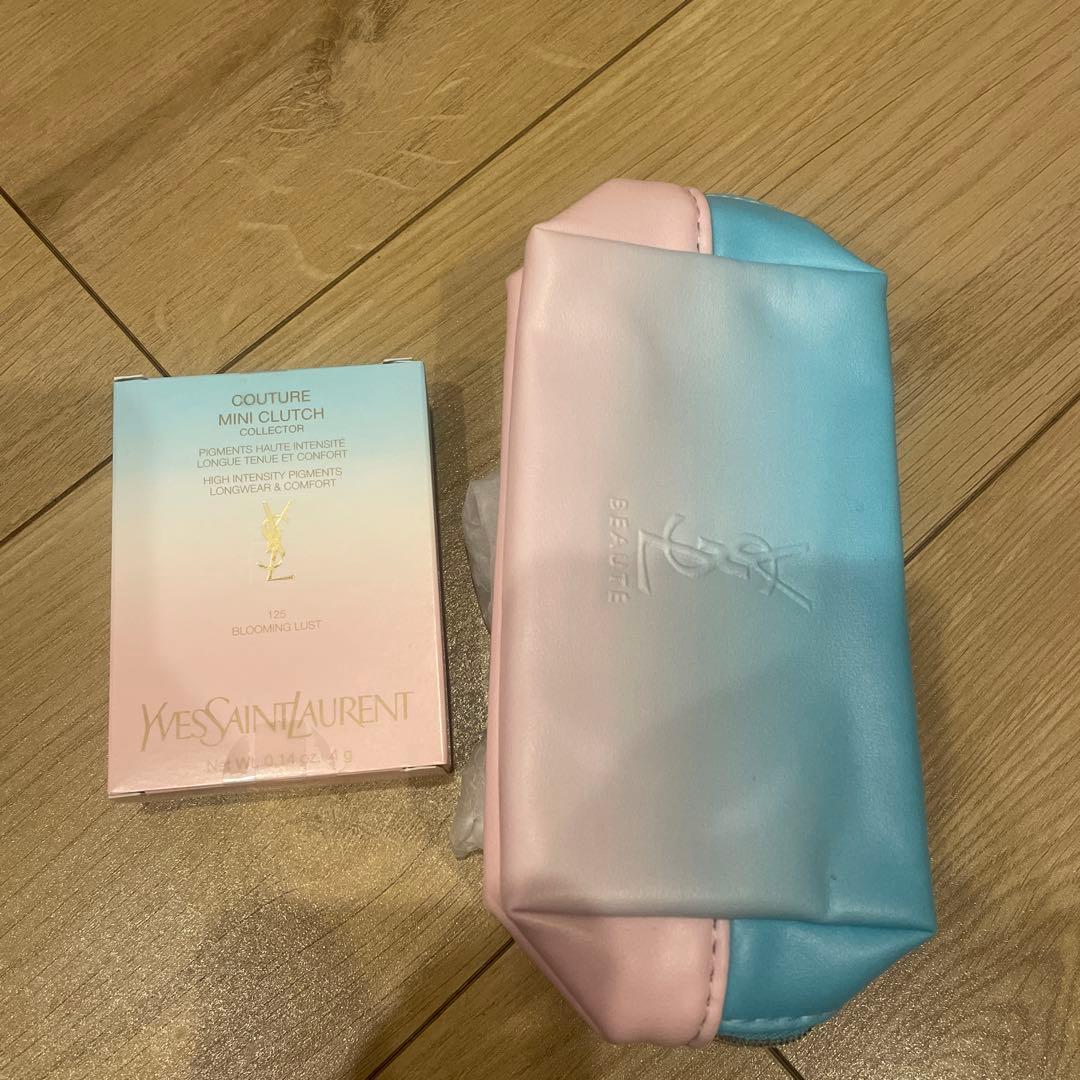 イヴ・サンローラン　クチュールミニクラッチ　125 限定　平野紫耀 平野紫耀が魅せる名品アイシャドウ「クチュール ミニ クラッチ」 新4色