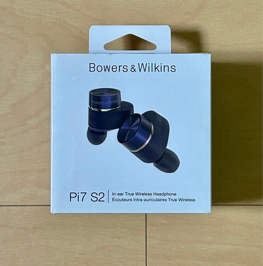 新品未開封B&W Bowers&Wilkins Pi7 S2 ミッドナイトブルー Amazon.com: Bowers & Wilkins Pi7 S2 True Wireless Noise Cancelling
