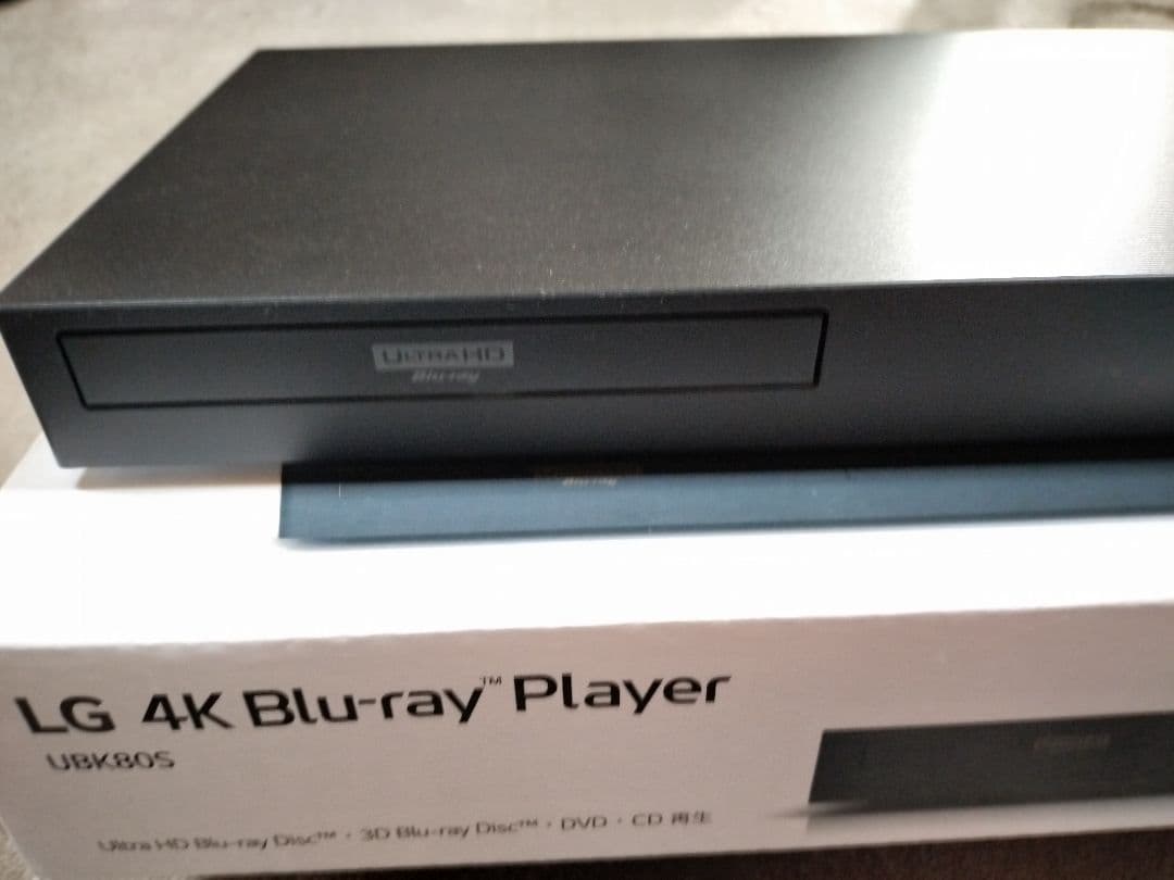 LG 4K Blu-ray Player UBK80S - メルカリ