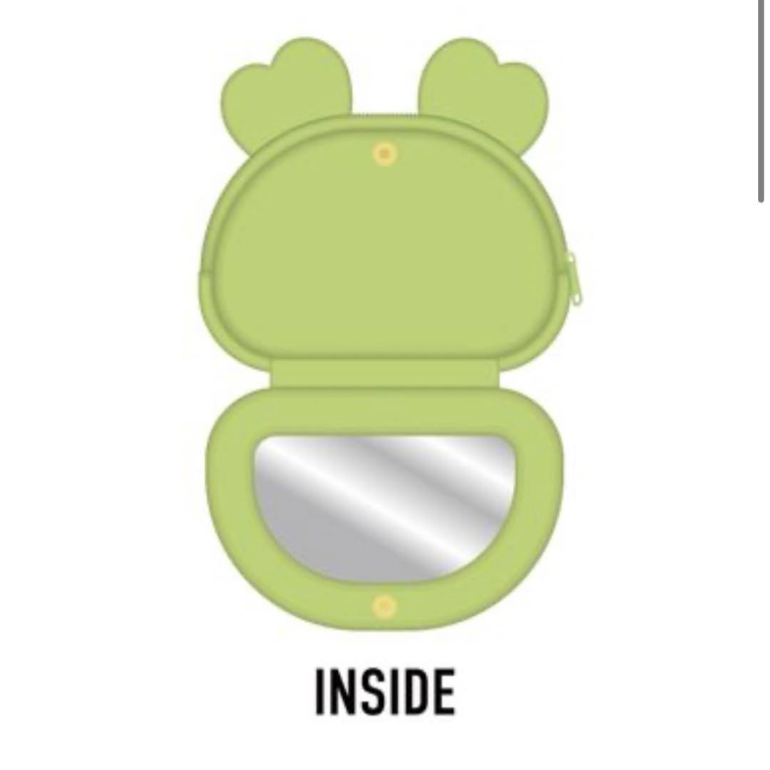 TWICE READY TO BE ジョンヨン ジョンブリー ミラー付きポーチ - メルカリ