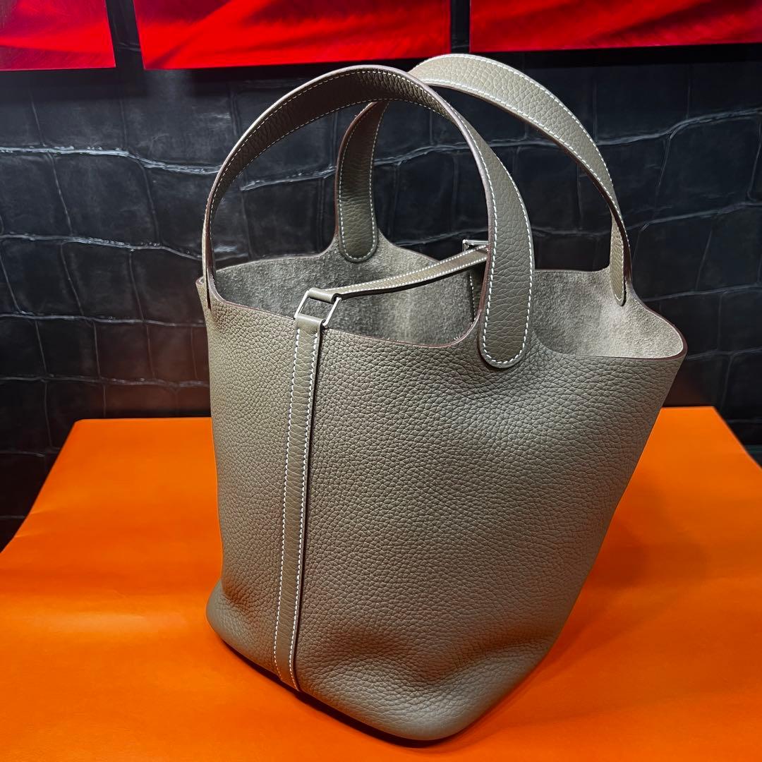 新品未使用 HERMES ピコタンMM エトゥープ C006683 - メルカリ