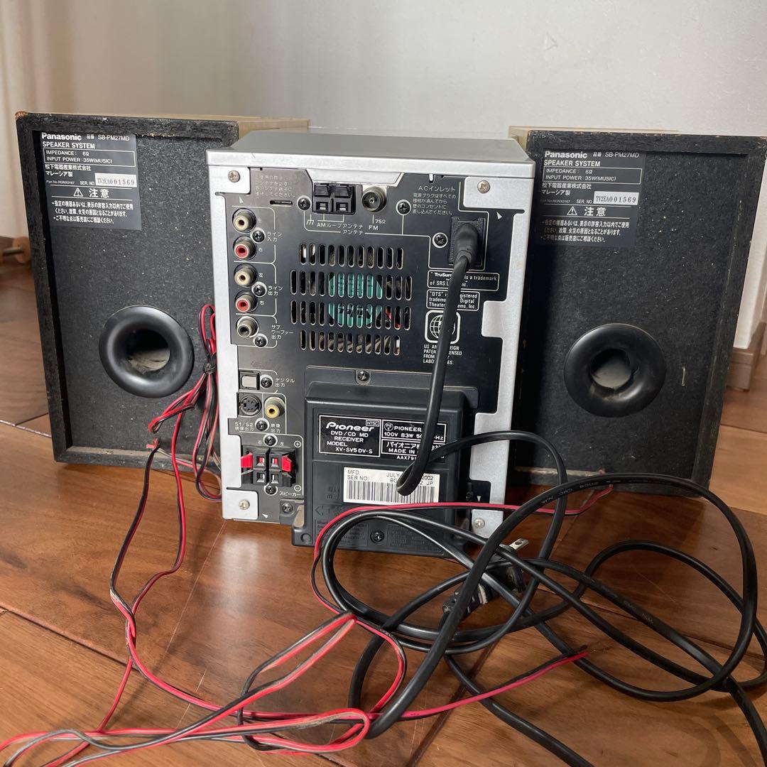 Pioneer コンポ XV-SV5DV-S Panasonic スピーカー - メルカリ