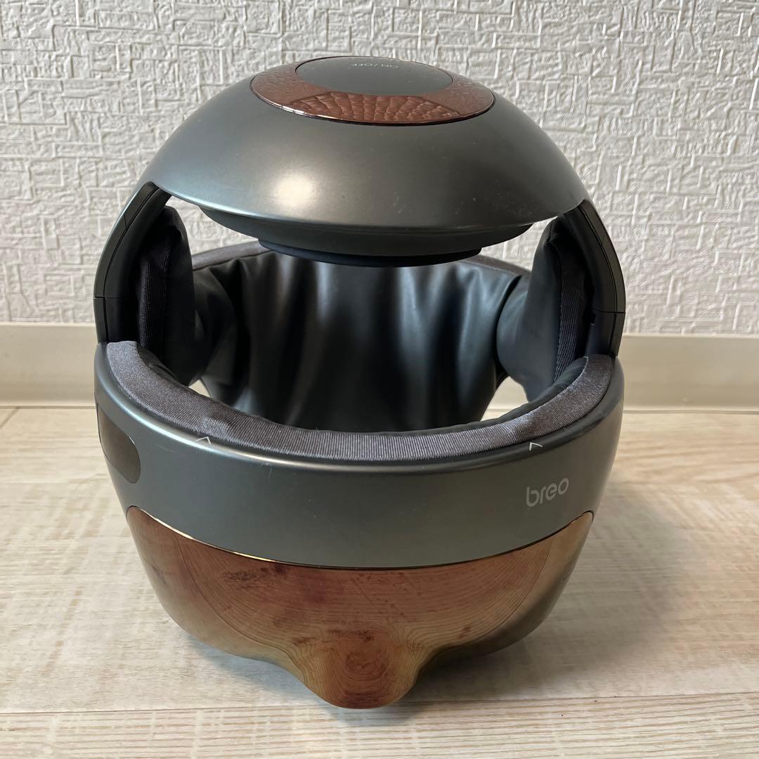 breo iDream 5S リラクゼーショングッズ グレー Full Head Massager with Eye Massage – Breo-Official