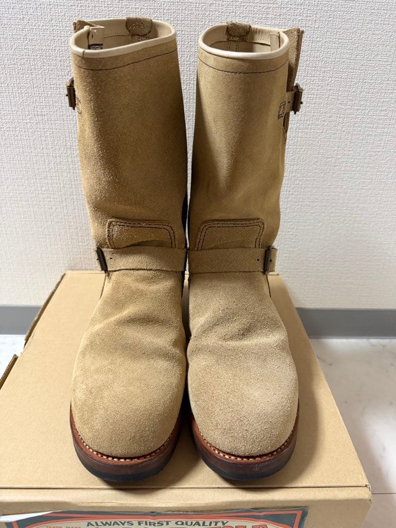 LONE WOLF BOOTS エンジニア ロンウルフ スエード 27.5cm