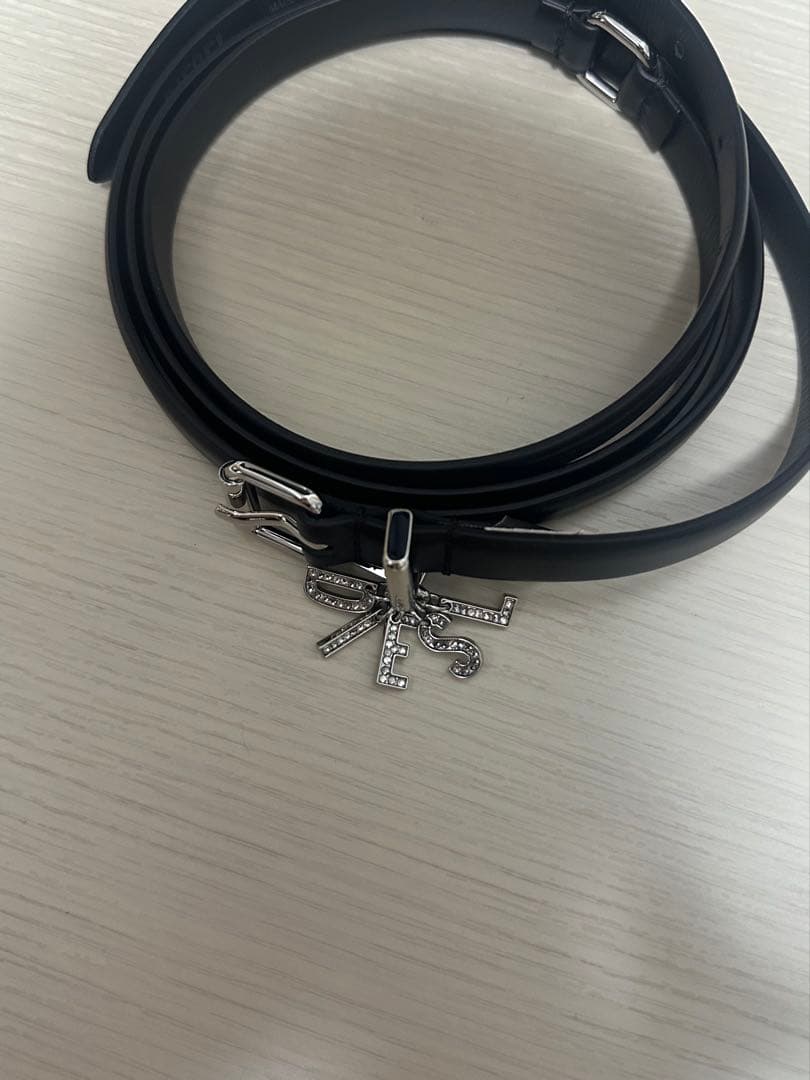 DIESEL BーCharm レザーベルト Diesel B-Charm レザーベルト | ブラック | FARFETCH JP