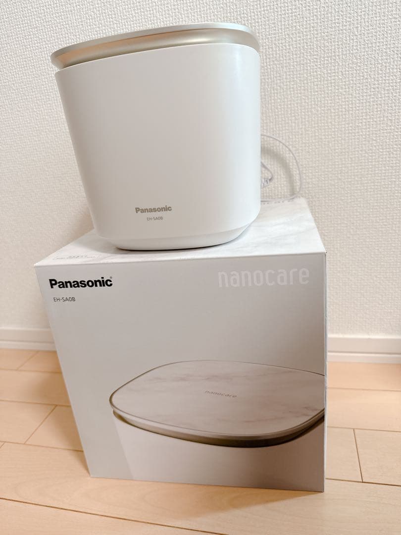 ほぼ使用なしPanasonic フェイススチーマー EH-SA0B コース・使い方 | 特長 スチーマー ナノケア EH-SA0B | フェイスケア
