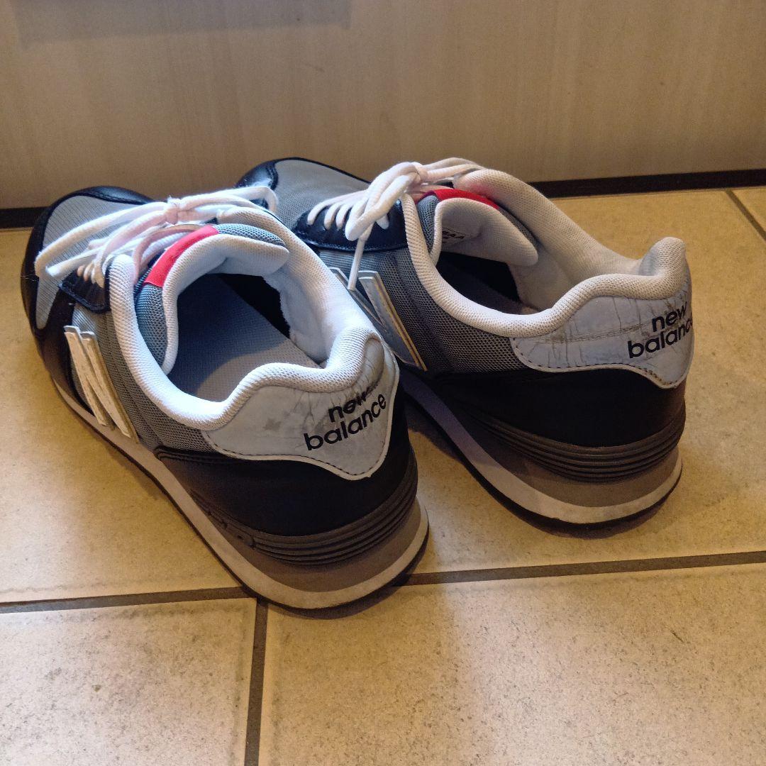 New Balance 安全靴 25.5cm ブラック/グレー/ホワイト