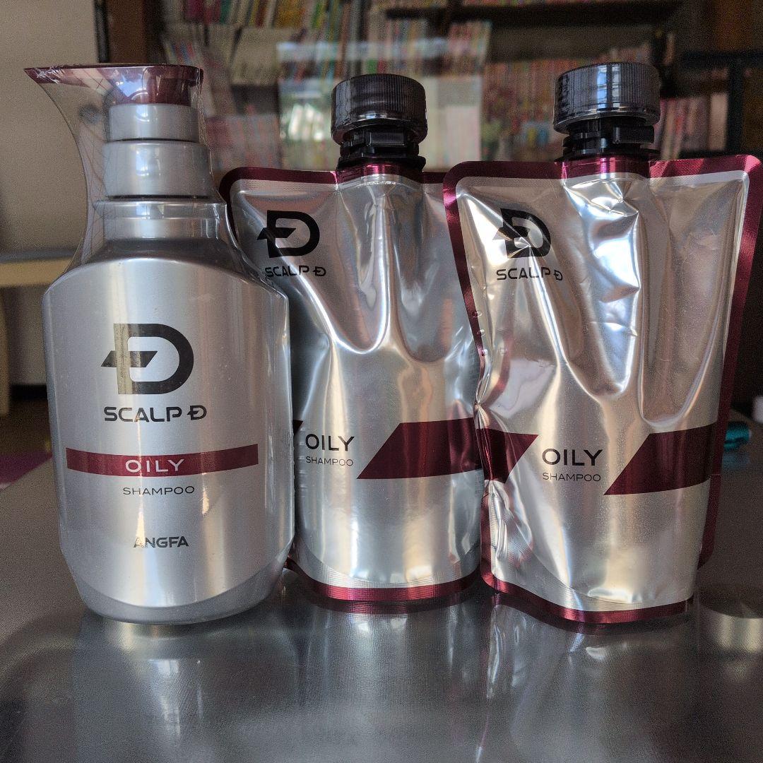 スカルプD オイリー 本体 詰め替え用 3本セット - メルカリ
