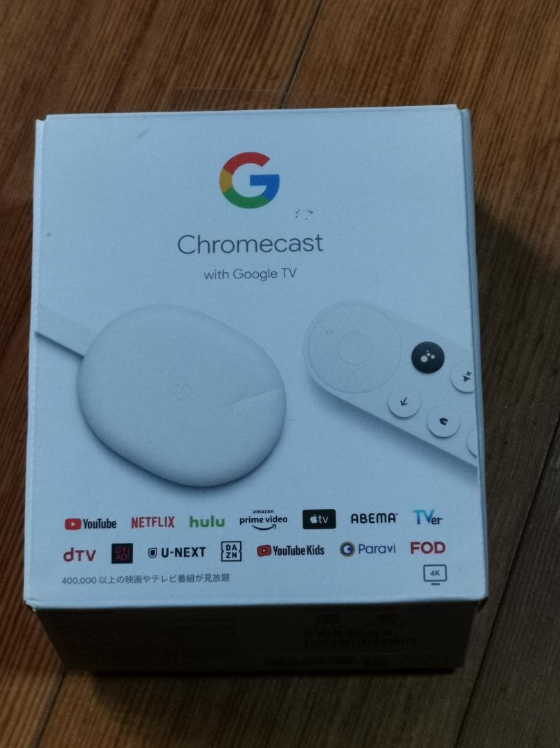 テレビ Chromecast with Google TV GA01919-JP -4K
