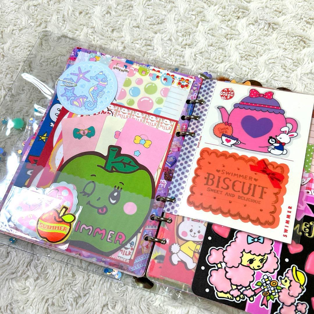 1051 おすそ分けファイル A5クリアバインダー スイマー増量版 1051