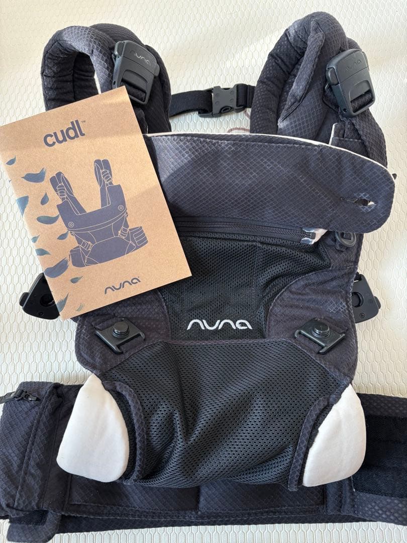 NUNA Cudl 抱っこ紐 ブラック - メルカリ