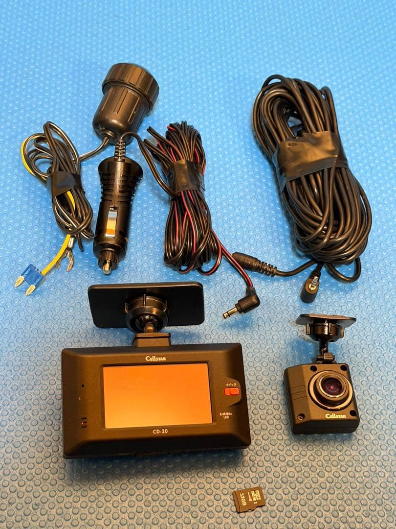 セルスター CD-20 ドライブレコーダー 前後2カメラ セルスター