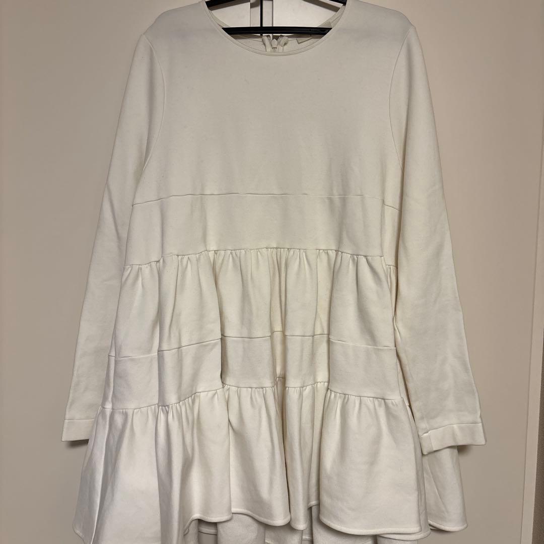 yori ぬくぬく ティアード フリルブラウス 38 - メルカリ