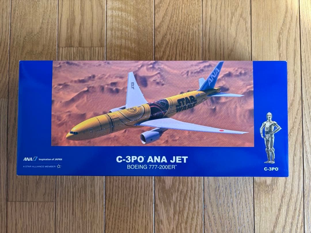 未開封 スターウォーズC-3PO ANAJET BOEING 777-200ER - メルカリ