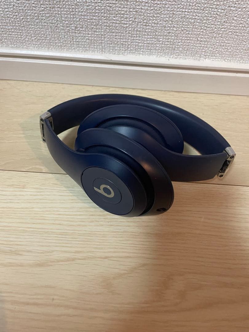 Beats Studio3ワイヤレスヘッドホン ネイビー - メルカリ