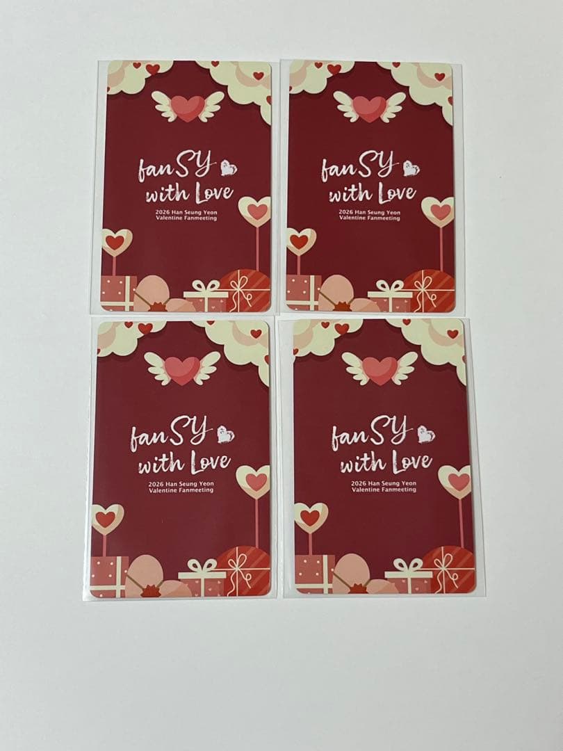 KARA スンヨン ファンミーティング スクラッチ トレカ 全4種【匿名配送