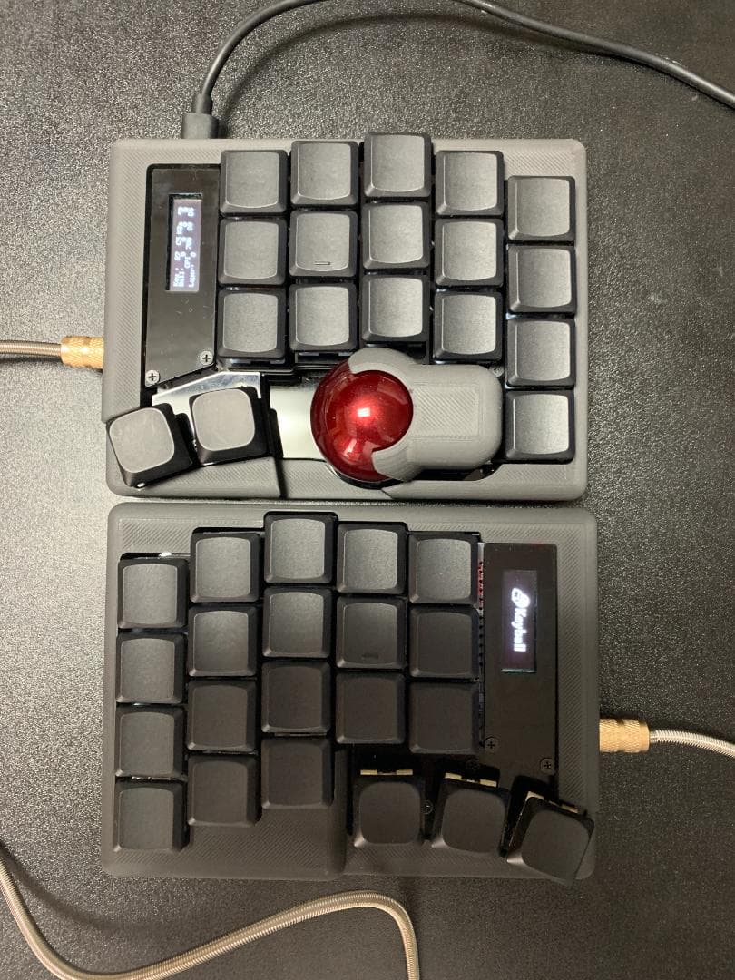 Keyball39用 ガスケットマウントケース（ブラック） - メルカリ