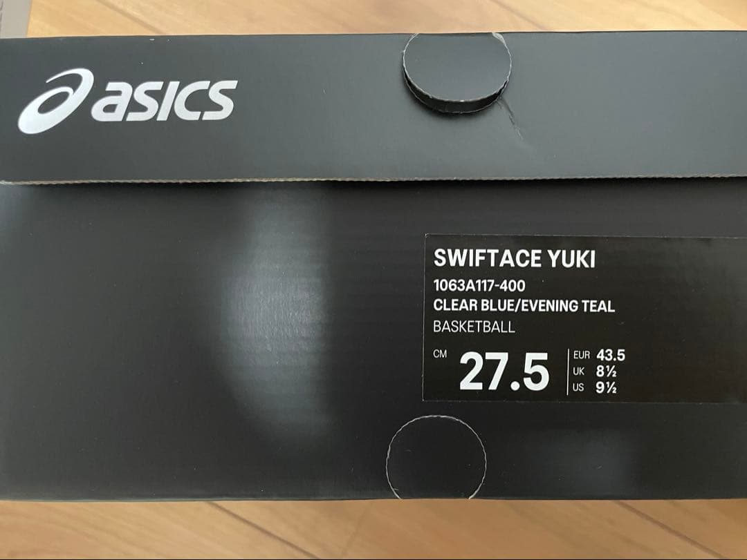 asics SWIFTACE YUKI バスケ シューズ 27.5cm 河村勇輝