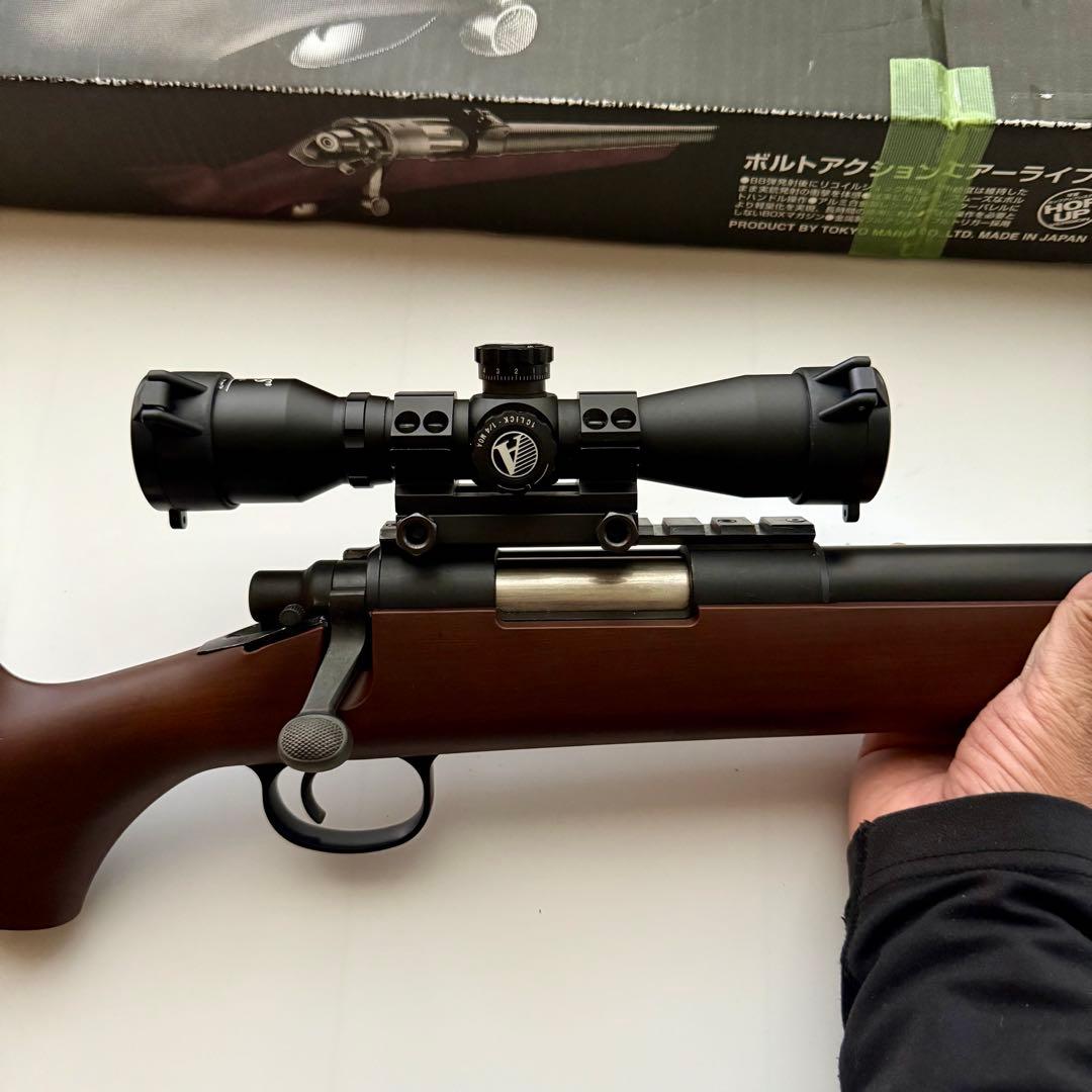 VSR-10 スナイパーライフル 東京マルイのバイポット ANS4倍固定スコープ