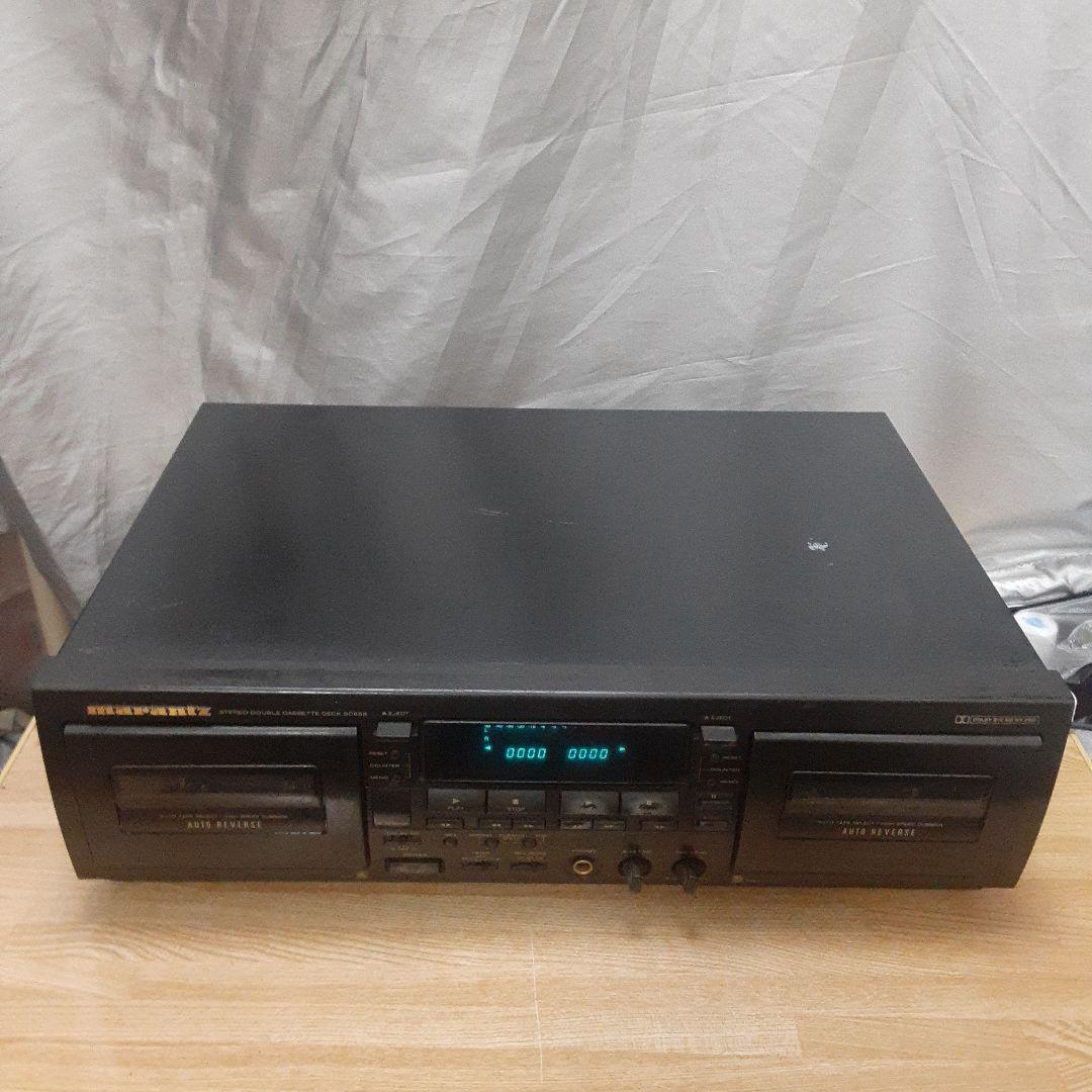 マランツ ダブルカセットデッキ SD555 ジャンク - メルカリ
