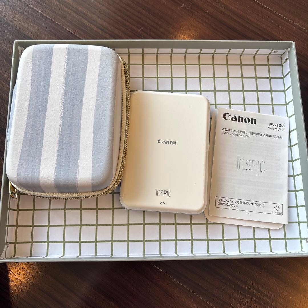 Canon inSPIC インスピック　プリンター キヤノンの新型ミニプリンター「iNSPiC memo」が文具女子博2024で参考