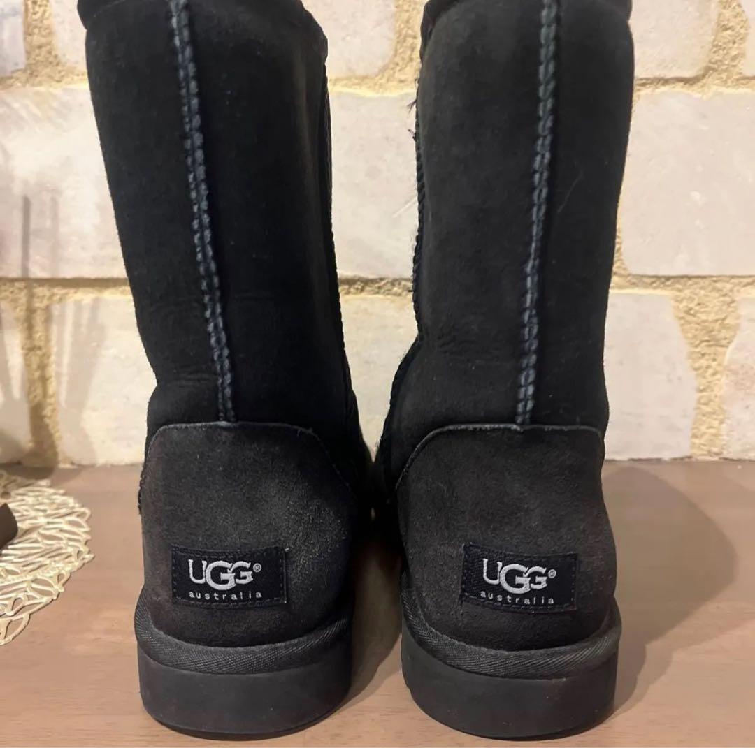 UGG ブラック ムートンブーツ