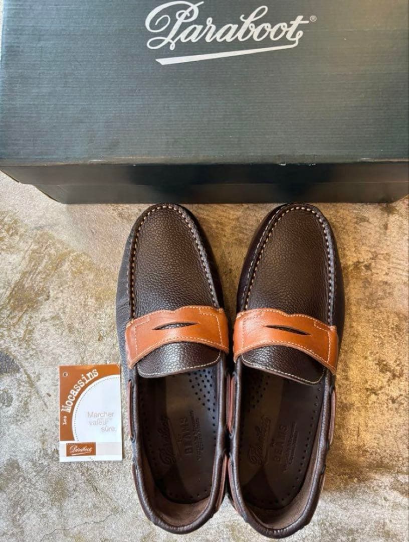 【ビームス別注】【新品未使用】パラブーツ　Corsica ブラウン 25.5cm