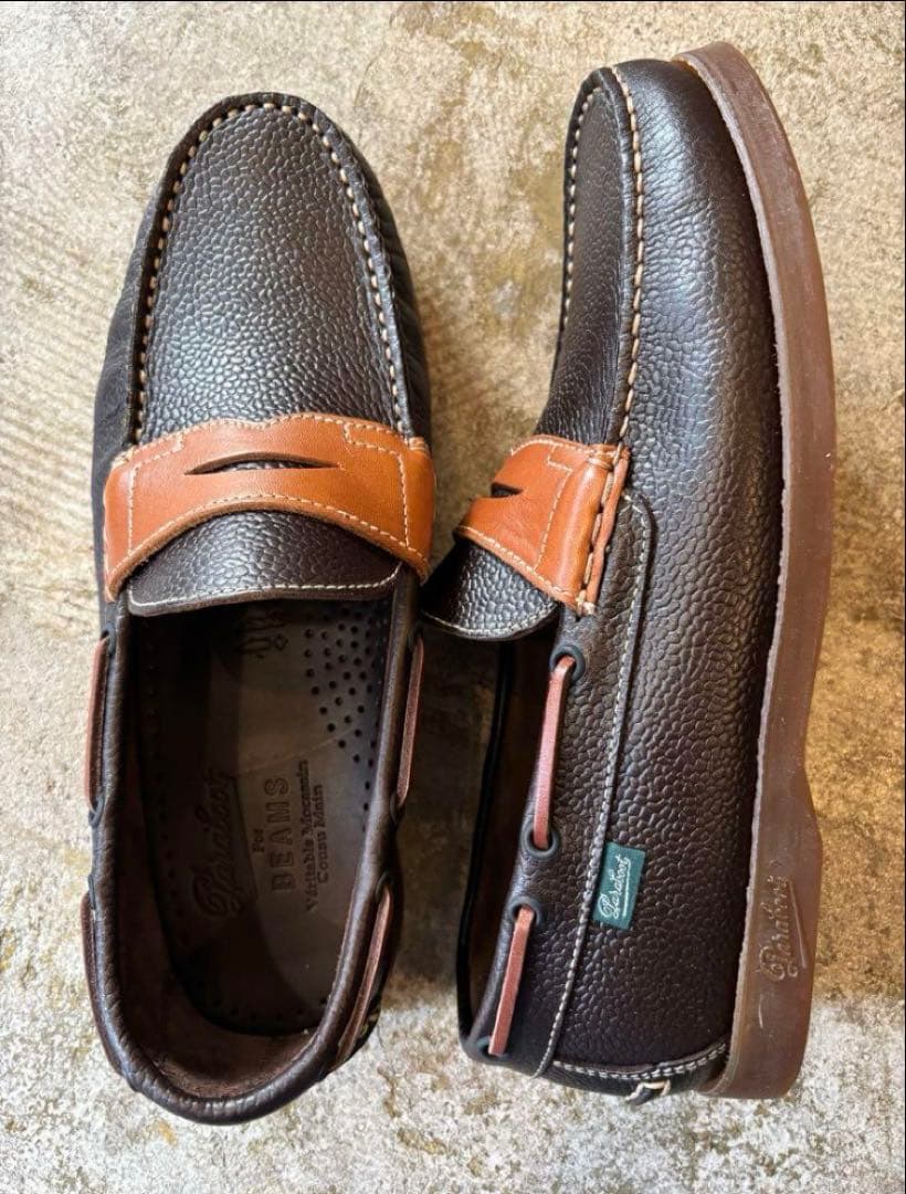 【ビームス別注】【新品未使用】パラブーツ　Corsica ブラウン 25.5cm