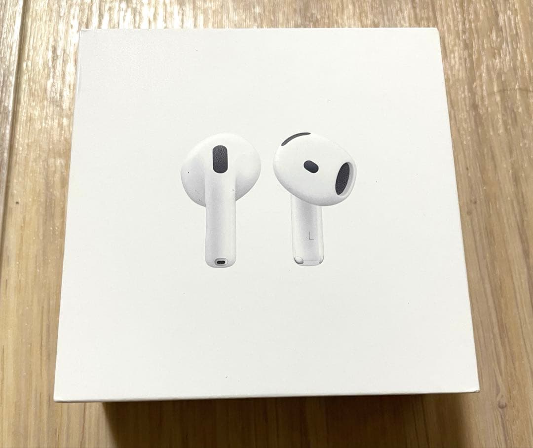 ほぼ未使用AirPods 4 楽天市場】【15時まで即日発送】Apple AirPods4 (USB-C対応)【MXP63J/A